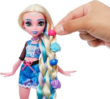 Foto 3 | Doll Monster High Lagoona Blue Spa Day Con Accesorios - Venta Internacional