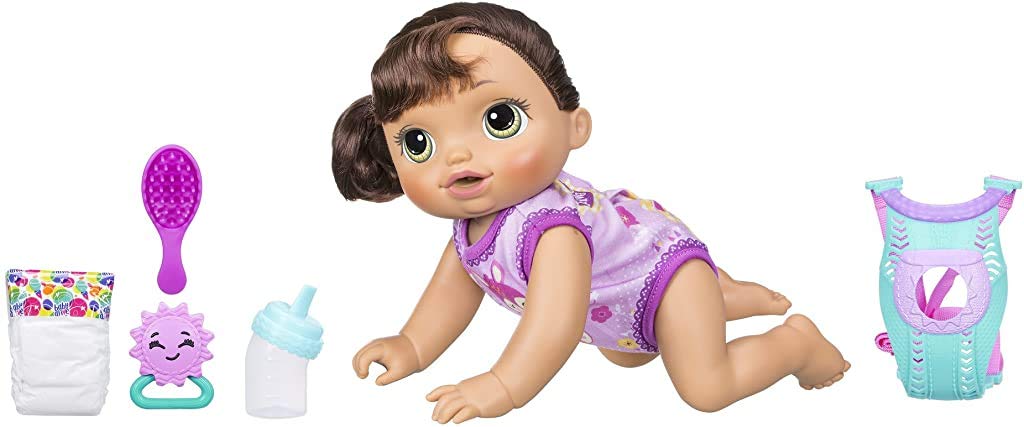 Muñeca Baby Alive Baby Go Bye Bye Brunette Con Accesorios - Venta Internacional