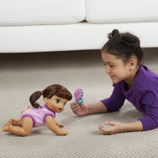 Foto 5 | Muñeca Baby Alive Baby Go Bye Bye Brunette Con Accesorios - Venta Internacional