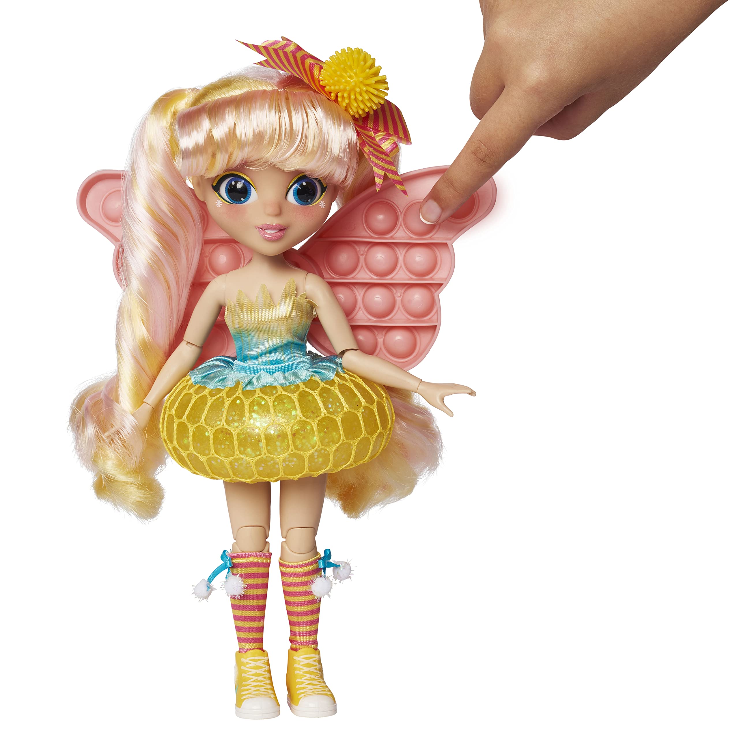Foto 3 pulgar | Muñeca de Moda Sunny Days Entertainment Fidgie Friends 10.5 " - Venta Internacional