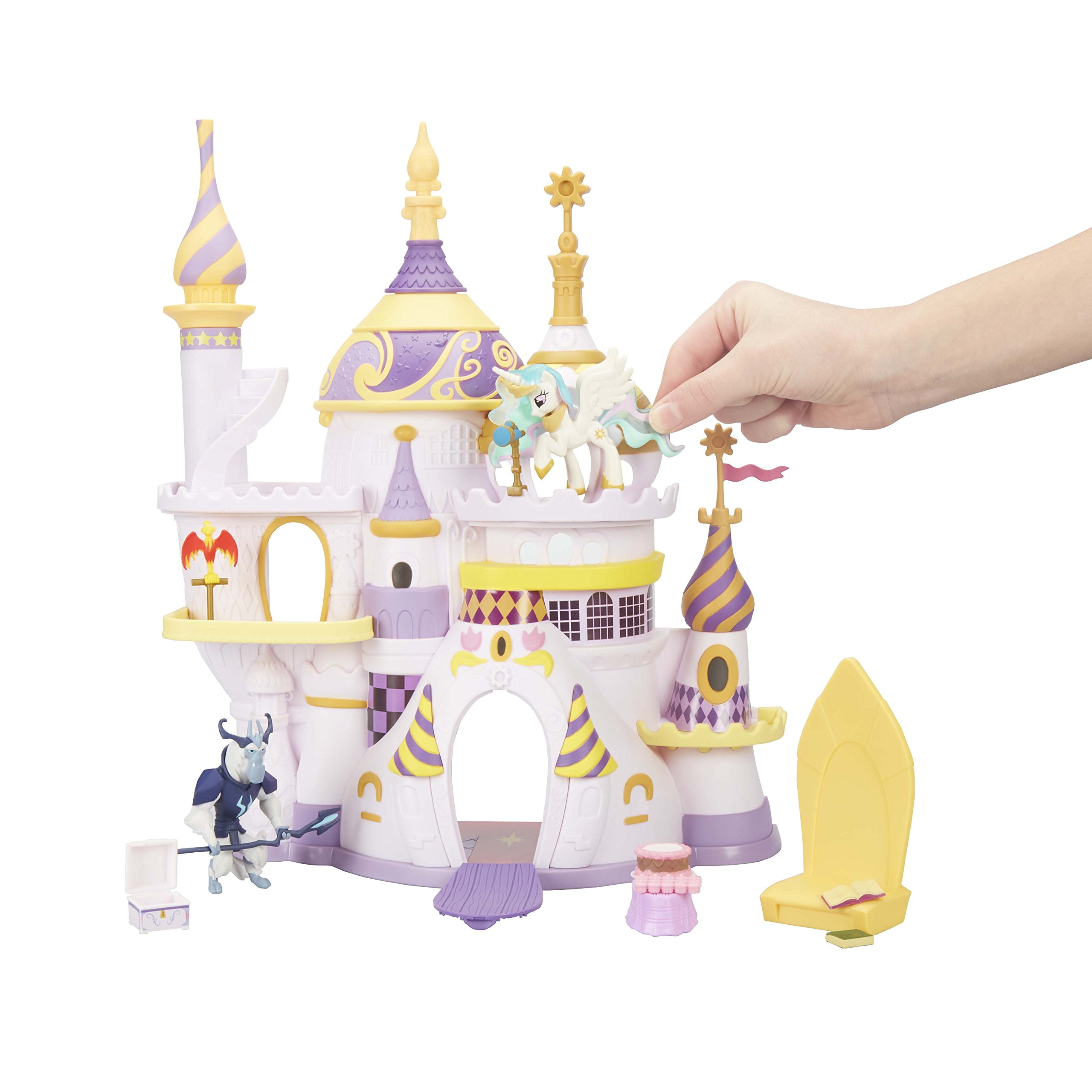 Foto 6 pulgar | Set de Juego My Little Pony: La Amistad Es Mágica | El Castillo De Canterlot - Venta Internacional