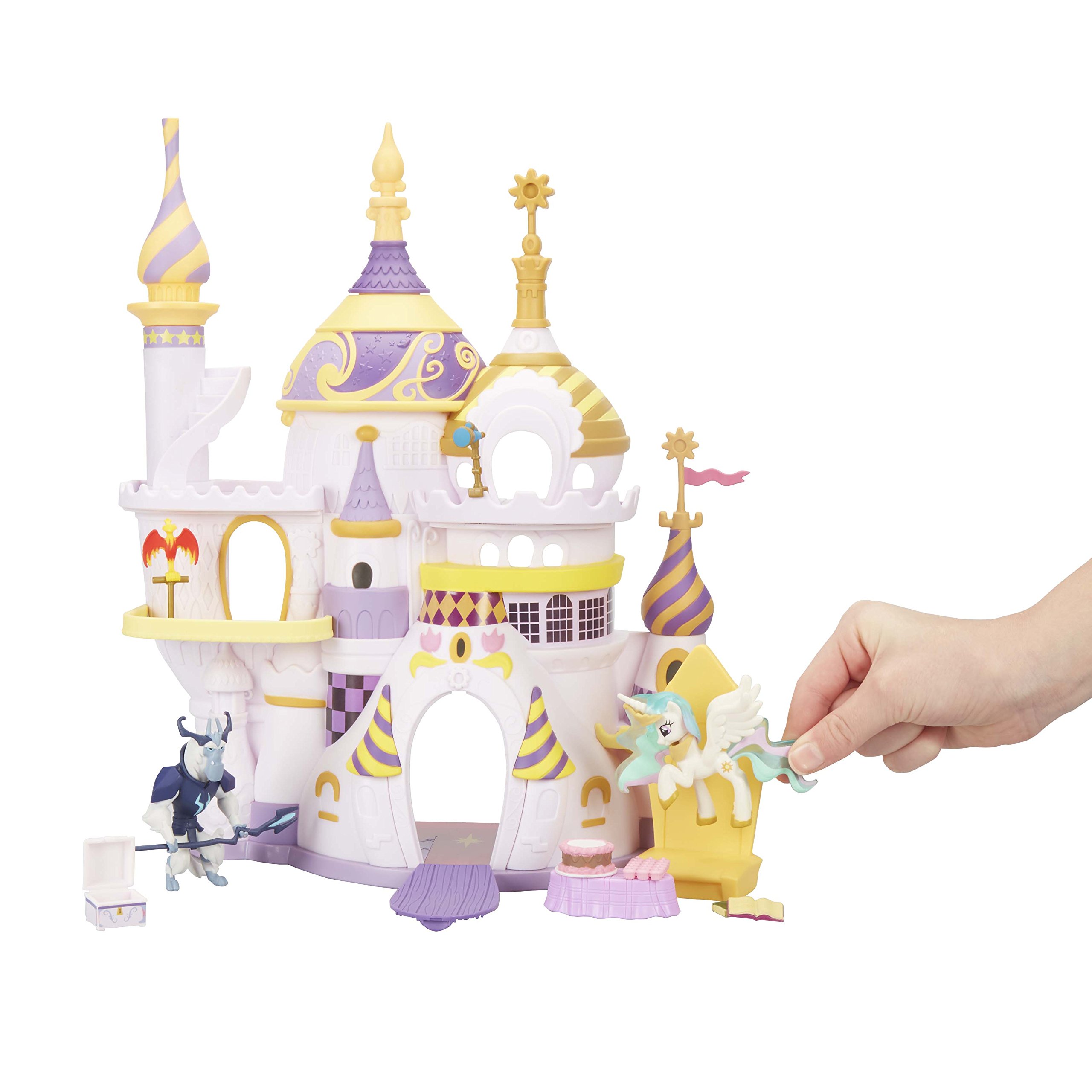 Foto 7 pulgar | Set de Juego My Little Pony: La Amistad Es Mágica | El Castillo De Canterlot - Venta Internacional