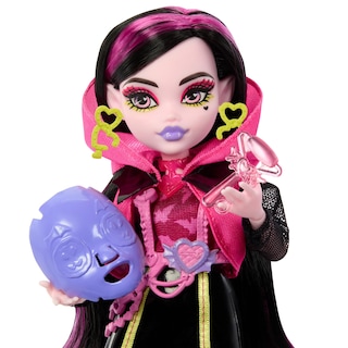 Foto 3 | Set de Moda Monster High Doll Draculaura con Más De 19 Sorpresas - Venta Internacional