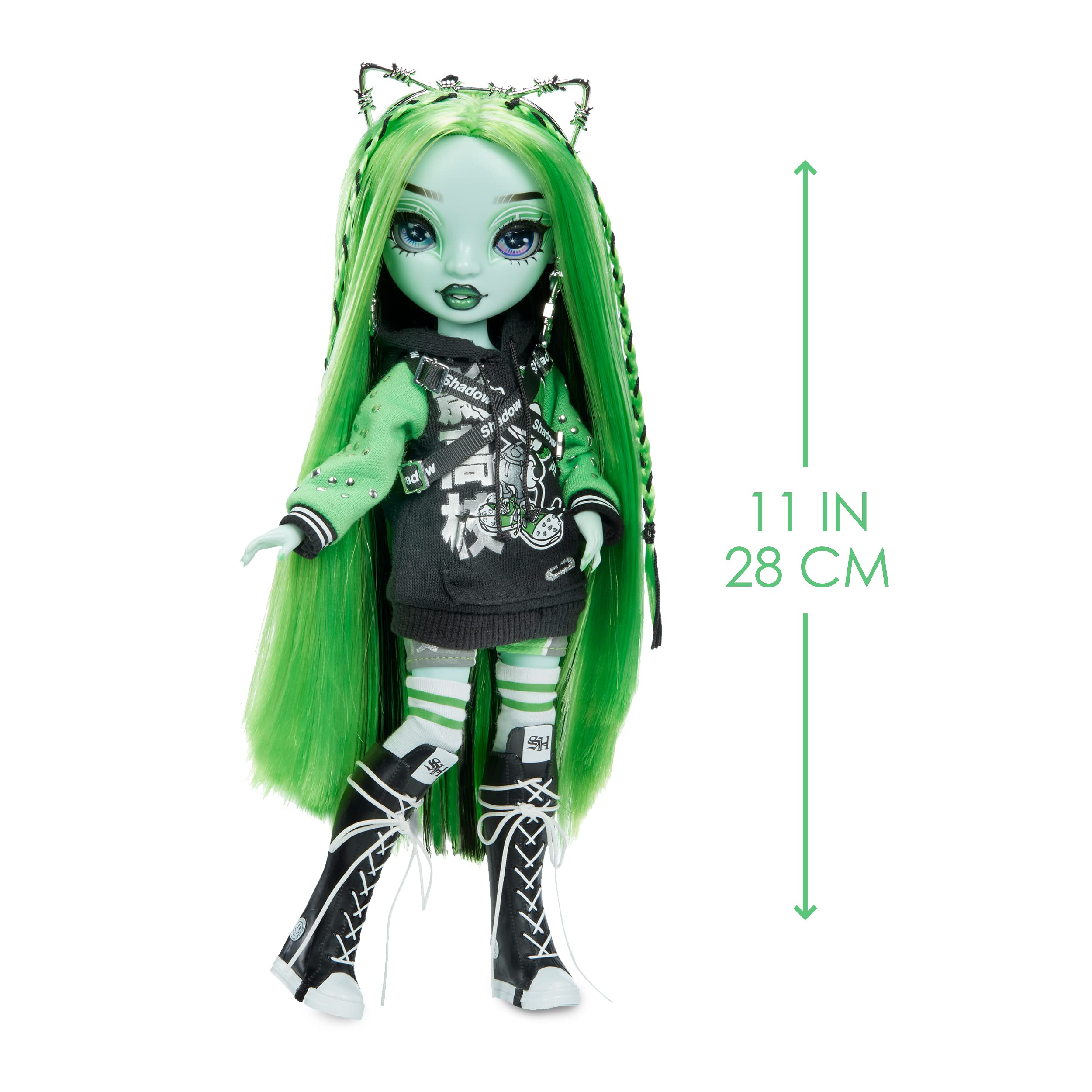 Foto 4 | Muñeca de Moda Rainbow High Neon Shadow Harley Limestone - Venta Internacional