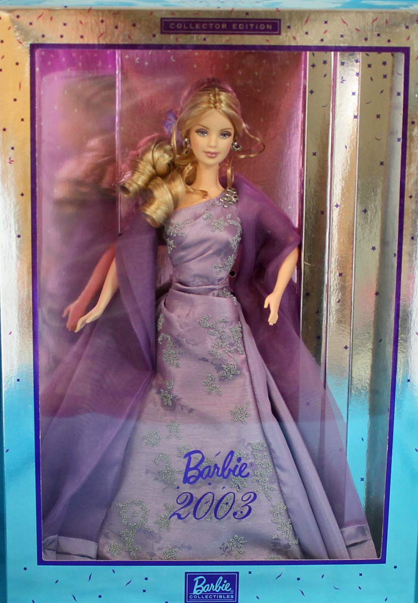 Foto 2 pulgar | Muñeca Barbie Vestido Lavanda Collector Edition 2003 con Accesorios - Venta Internacional