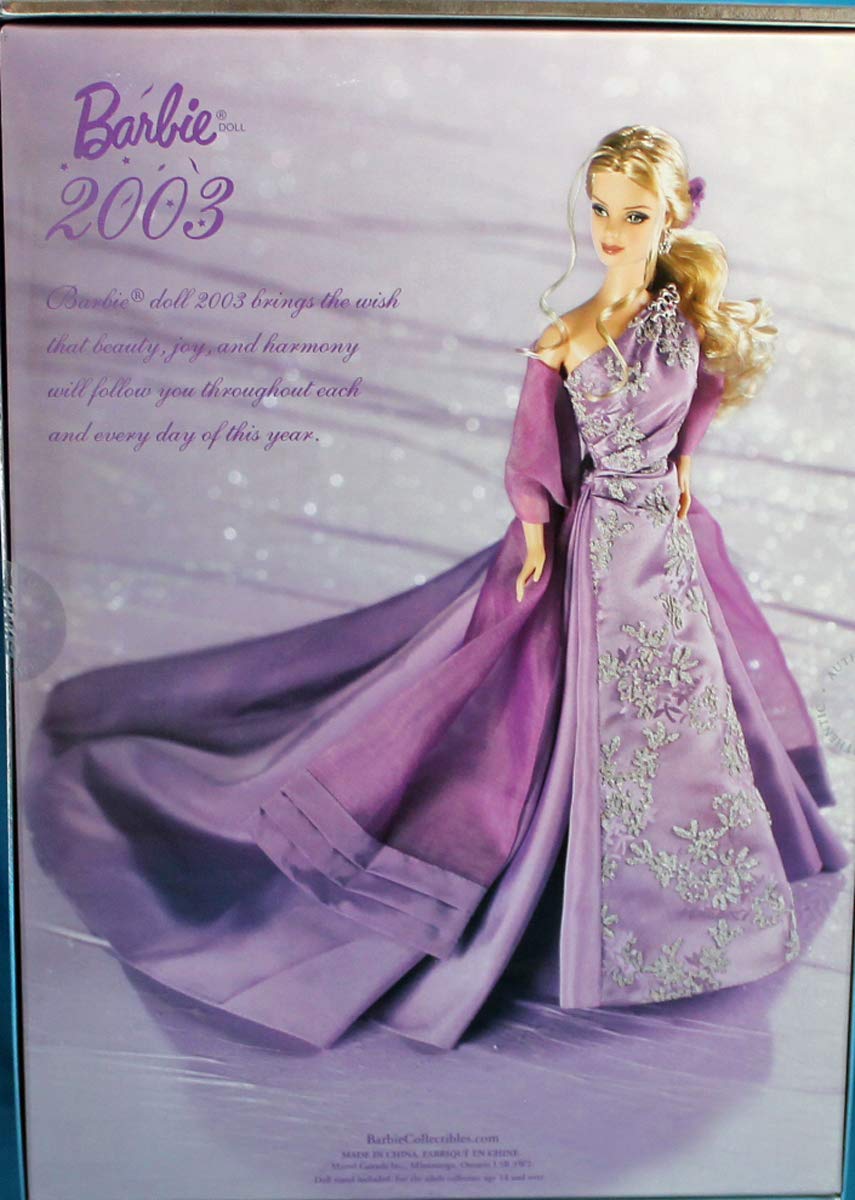 Foto 3 pulgar | Muñeca Barbie Vestido Lavanda Collector Edition 2003 con Accesorios - Venta Internacional