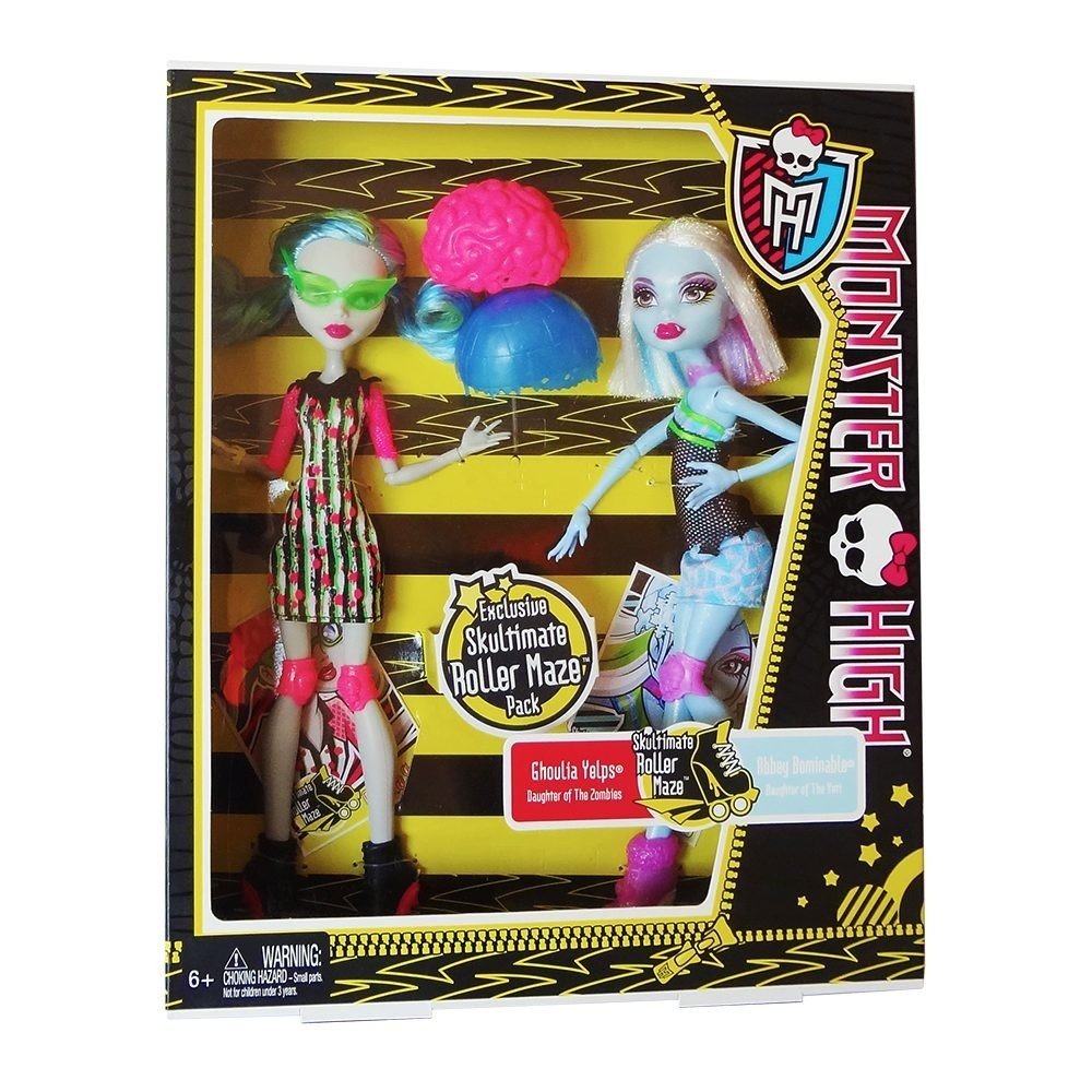 Foto 2 | Muñeca Monster High Skultimate Roller Maze Abbey Bominable y Ghoulia Yelps - Venta Internacional