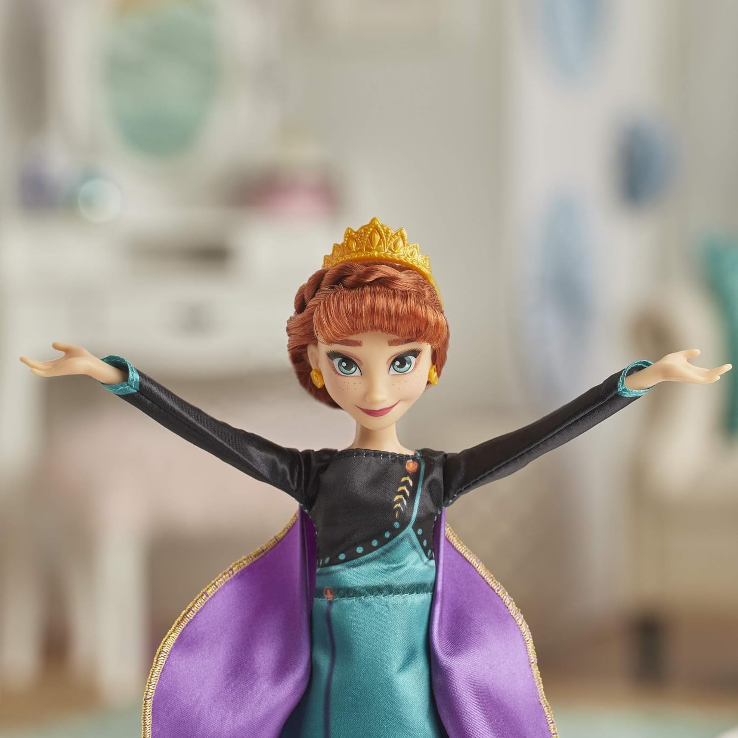 Foto 7 pulgar | Muñeca Cantante Anna de Disney Frozen Musical Adventure - Venta Internacional