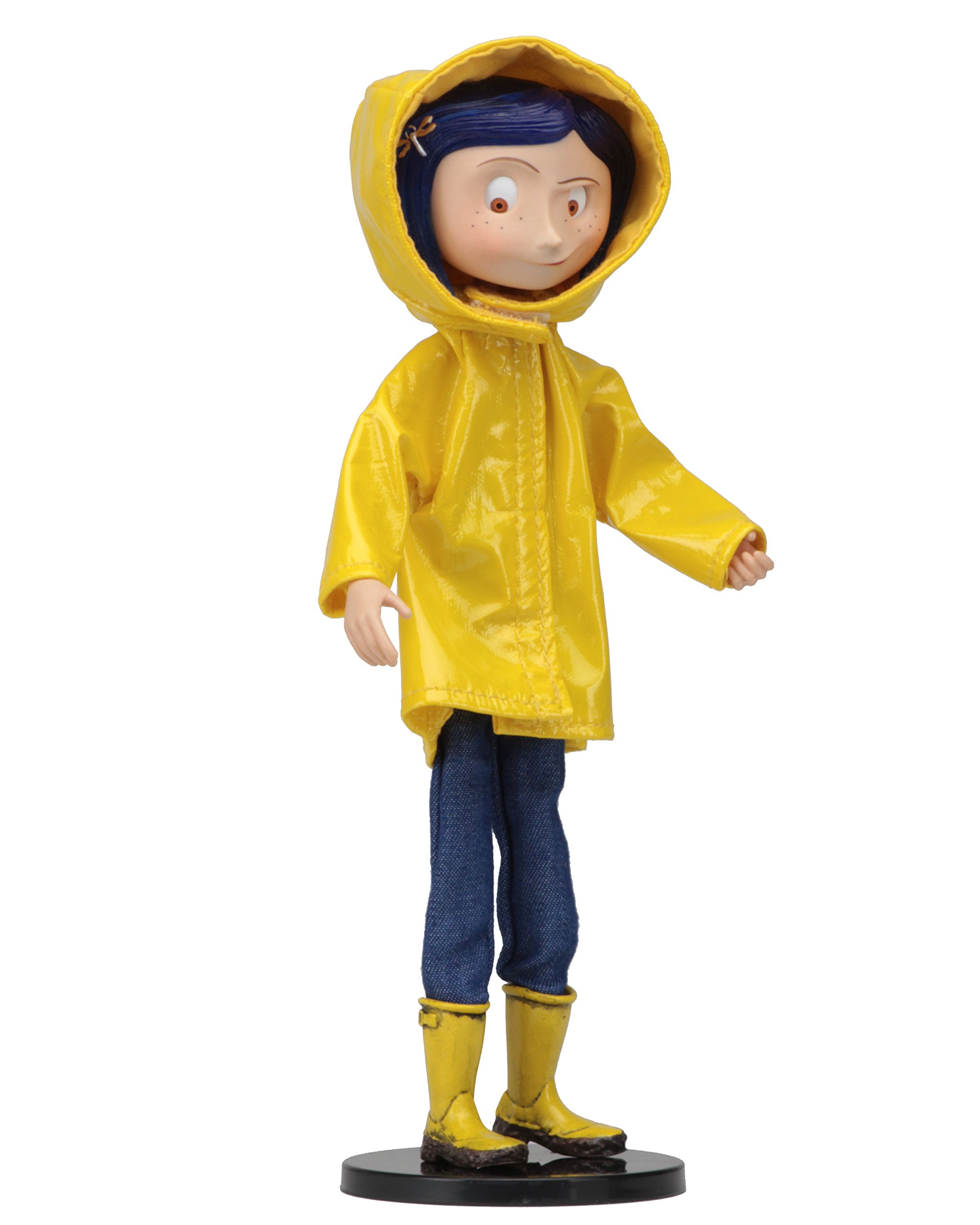 Muñeca Doblada Neca Coraline con Chubasquero de la Película Coraline - Venta Internacional
