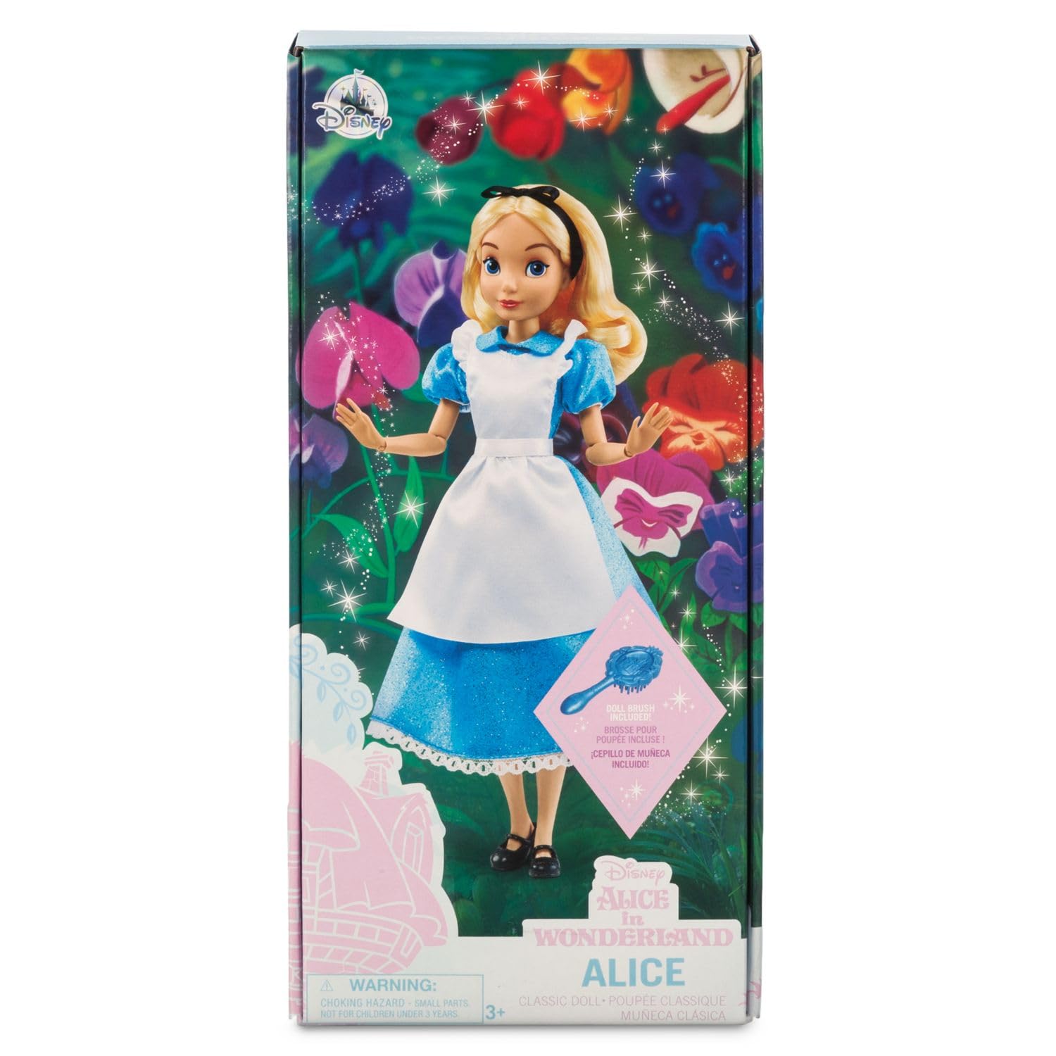Foto 8 pulgar | Muñeca Alicia Classic de Disney Store de 25 cm - Diseño auténtico y artesanía de alta calidad
