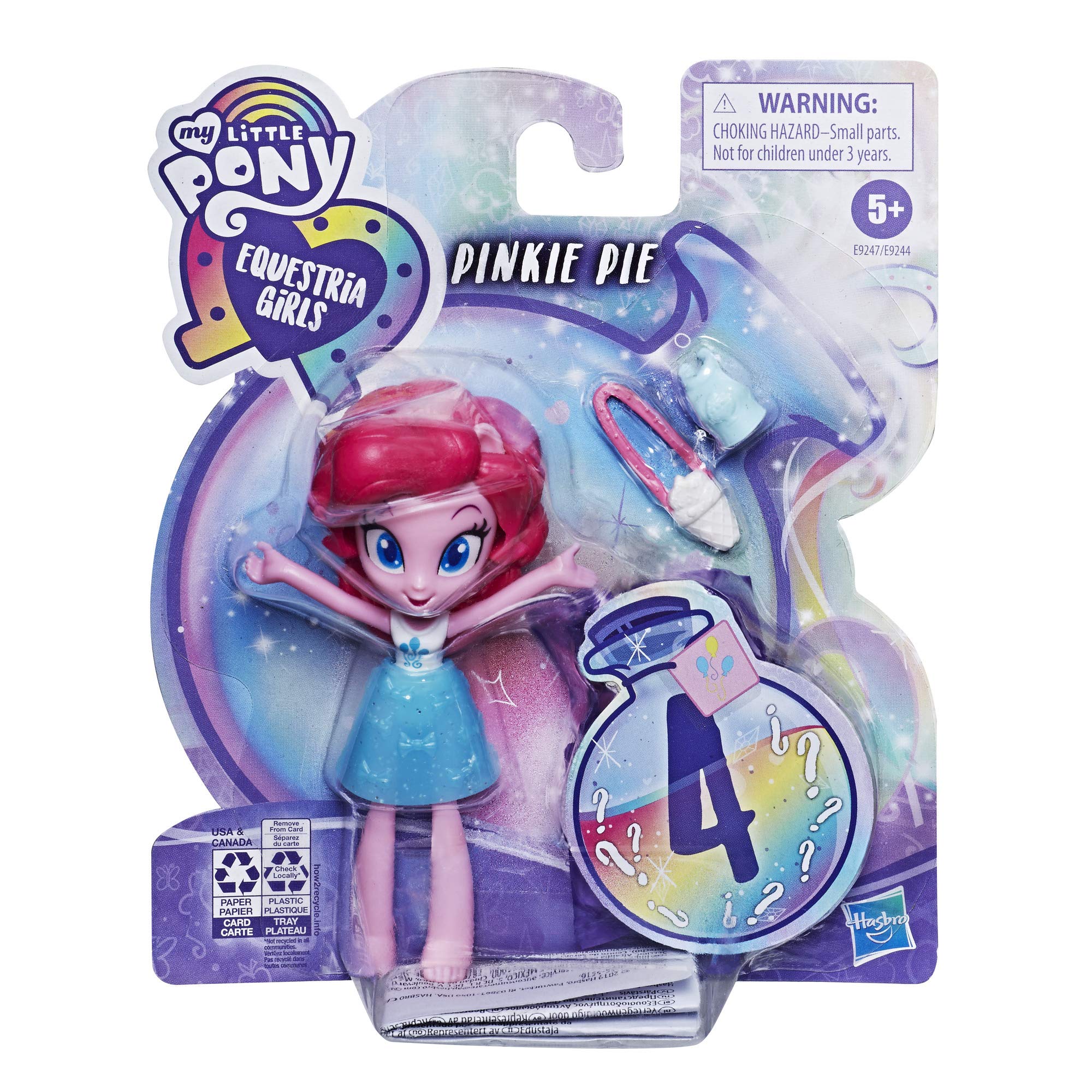 Foto 3 pulgar | Muñeca Moderna My Little Pony Equestria Girls Pinkie Pie De 8 Cm - Venta Internacional