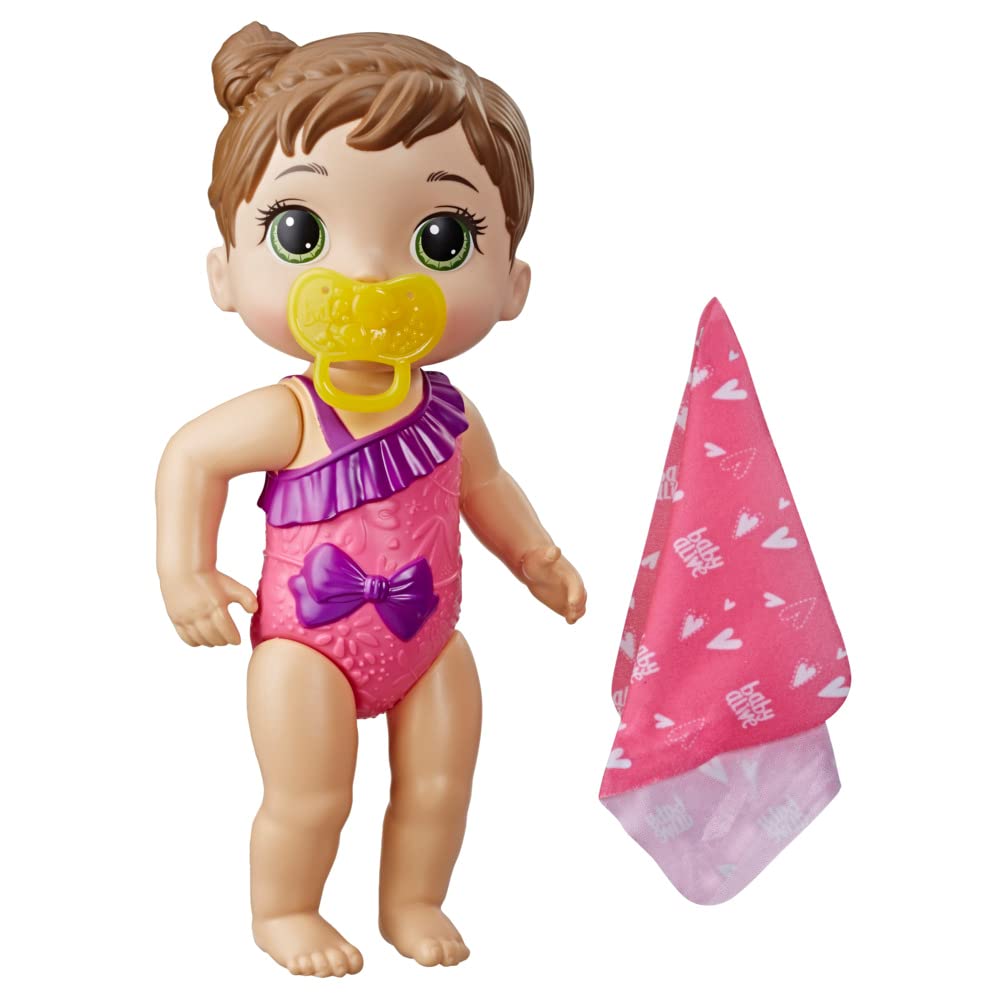 Foto 3 pulgar | Muñeca  Baby Alive Splash'n Snuggle Con Toalla. - Venta Internacional.