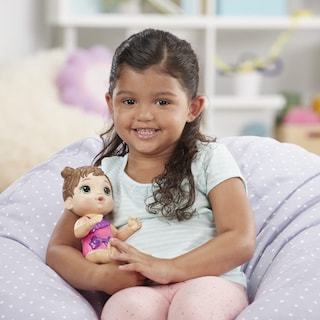 Foto 4 | Muñeca Baby Alive Splash'n Snuggle Con Toalla. - Venta Internacional.