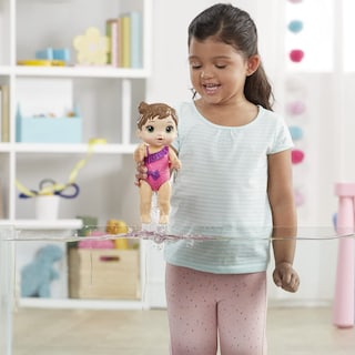 Foto 7 | Muñeca Baby Alive Splash'n Snuggle Con Toalla. - Venta Internacional.