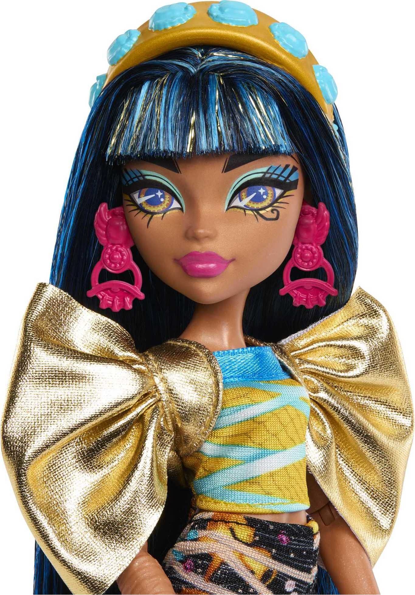 Foto 7 pulgar | Muñeca Cleo de Nile De Monster High con Armario - Venta Internacional