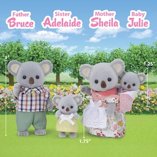 Foto 2 | Figuras de Muñecas Coleccionables Calico Critters Outback Koala Family - Venta Internacional
