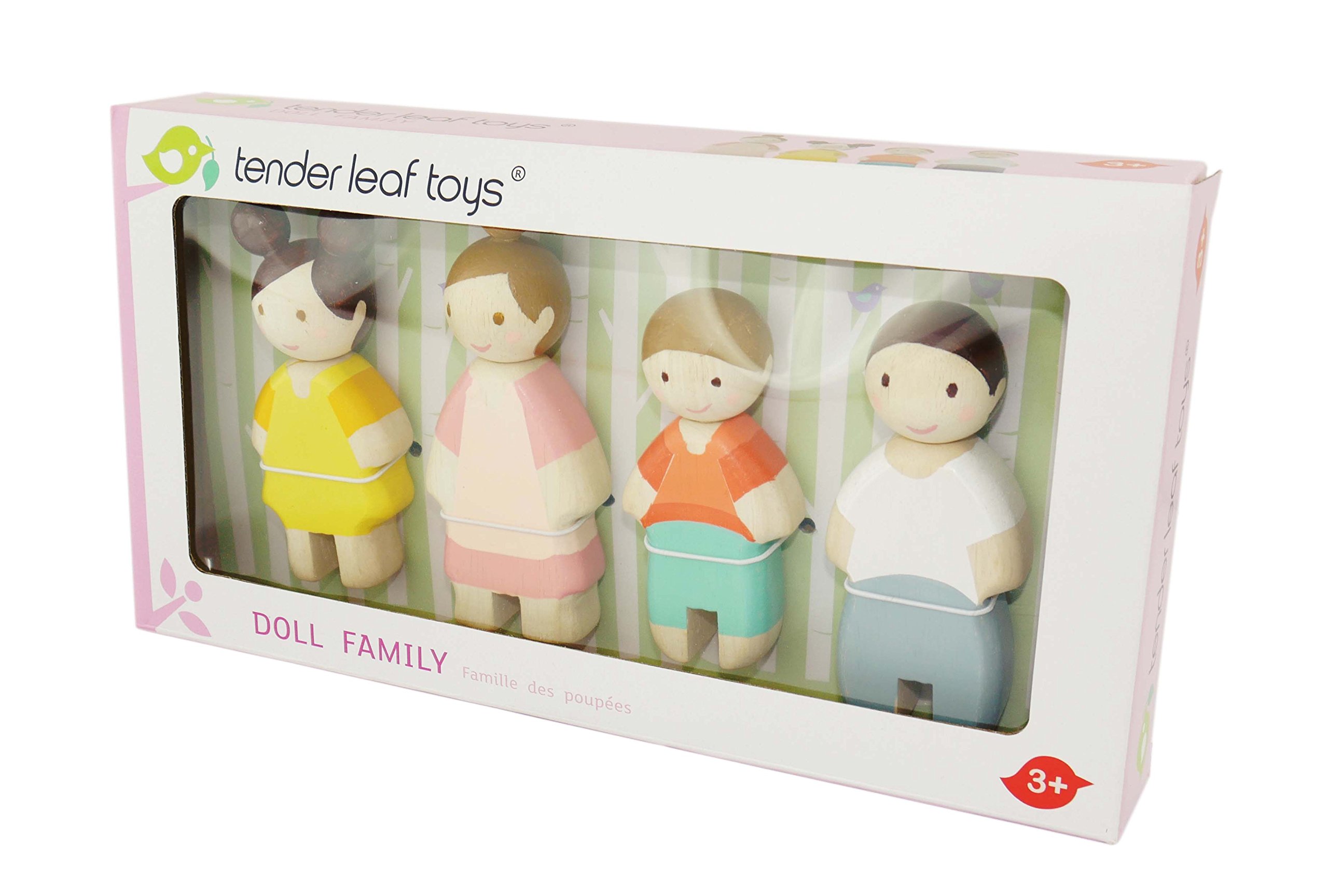Foto 4 pulgar | Set De Minimuñecas Familiares Tender Leaf De Madera - Venta Internacional.