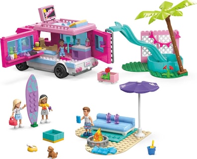 Foto 6 | Set de Juego Mega Barbie Car Dream Camper 580 Piezas - Venta Internacional
