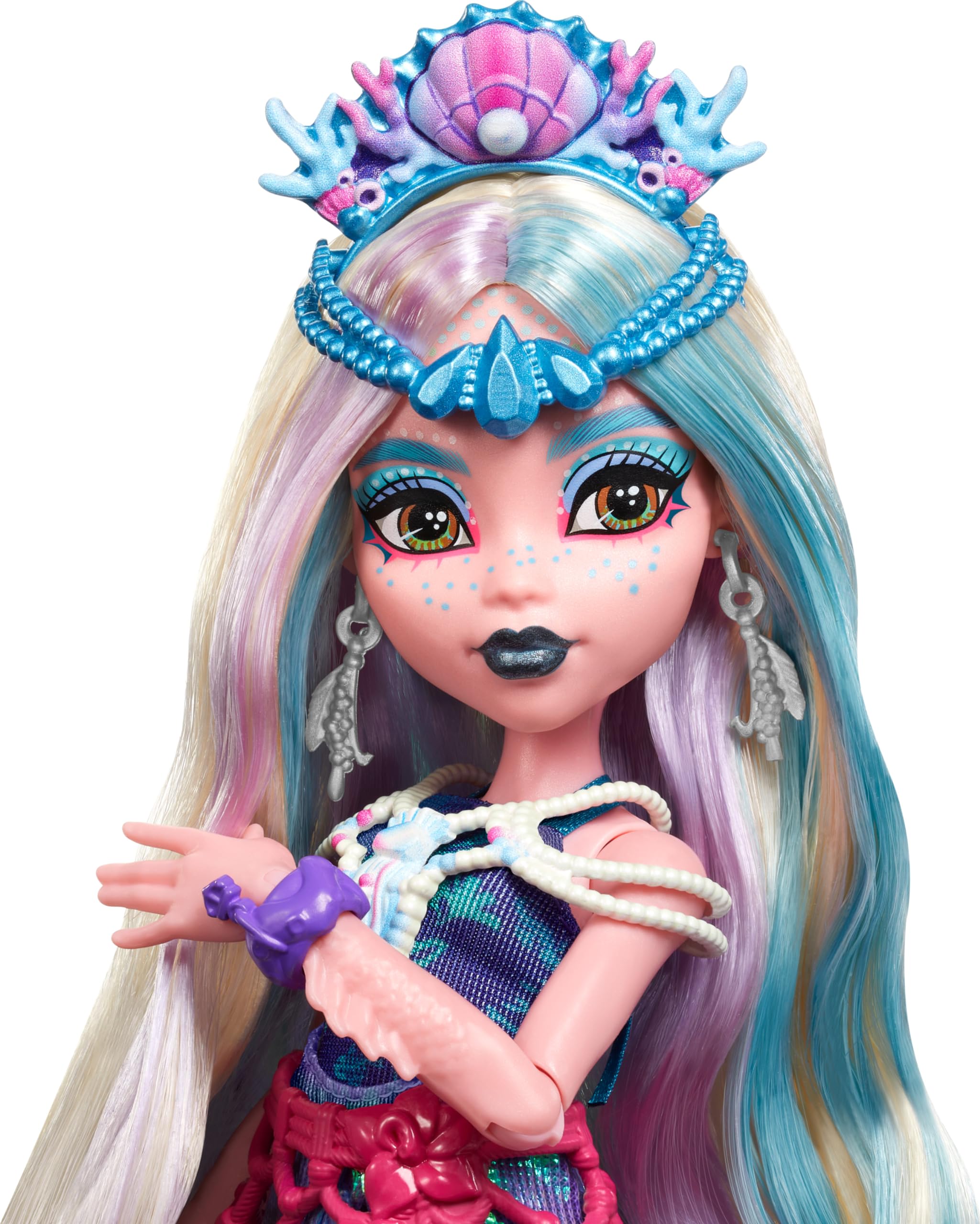 Foto 4 pulgar | Disfraz De Doll Monster High Lagoona Blue Glam Monster Fest - Venta Internacional