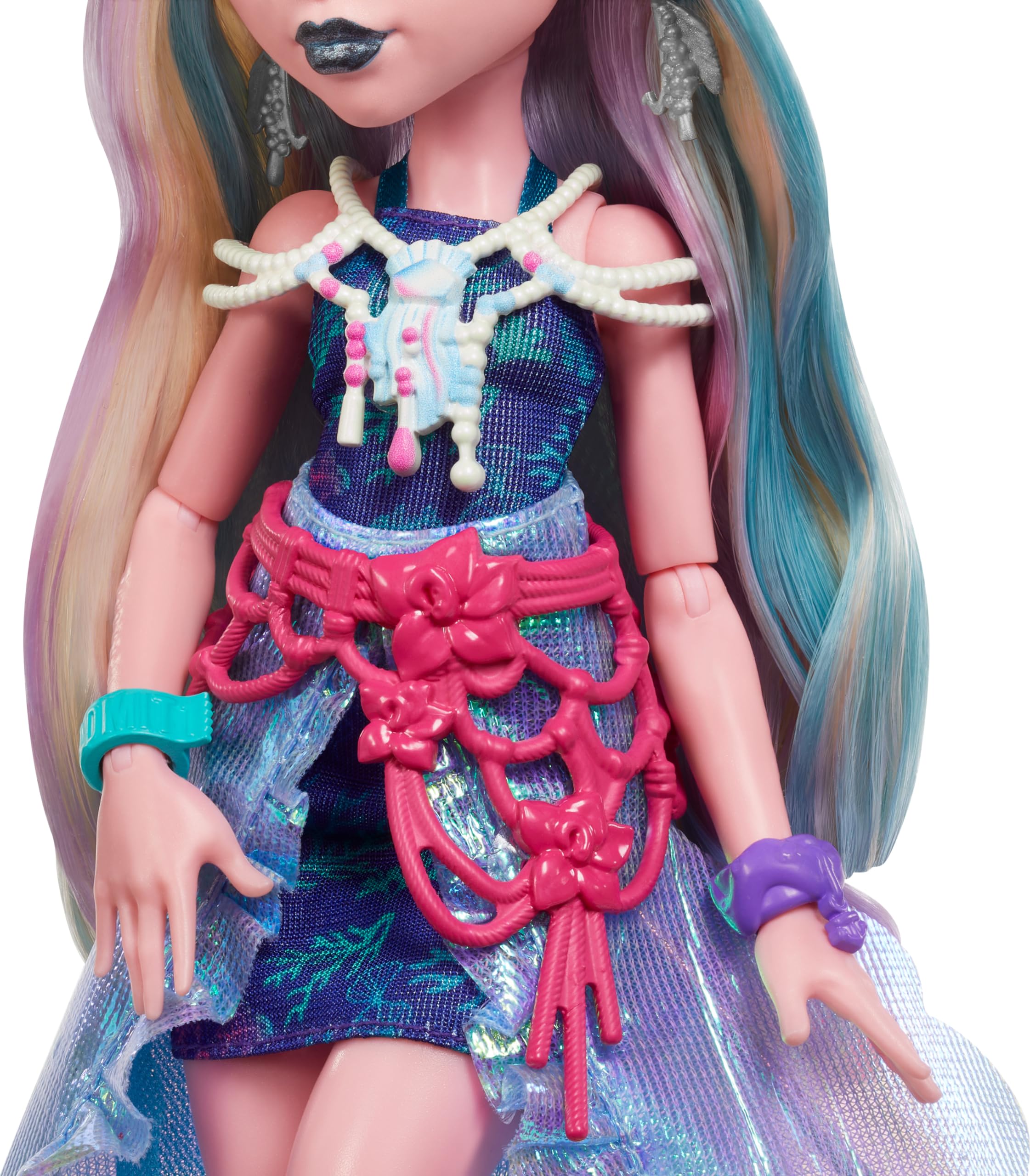 Foto 5 pulgar | Disfraz De Doll Monster High Lagoona Blue Glam Monster Fest - Venta Internacional