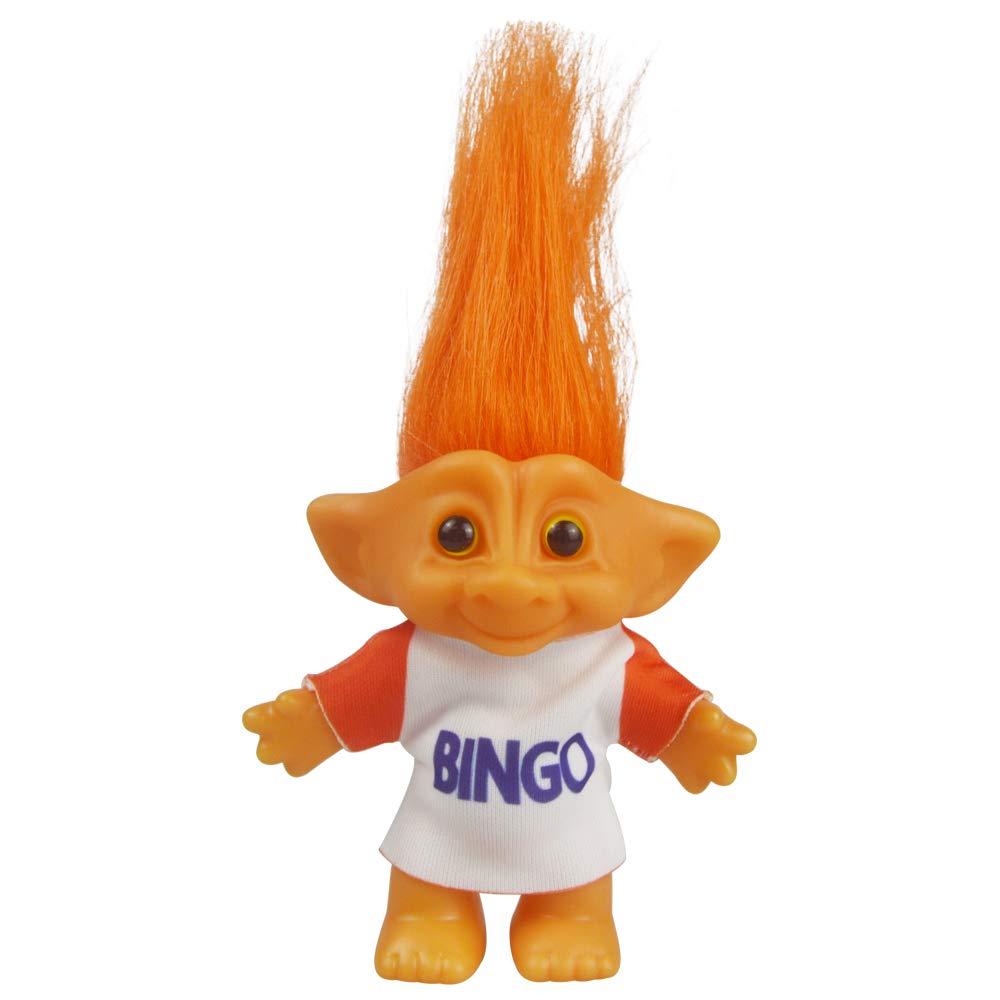 Muñeca Troll Yintlilocn Vintage Lucky Chromatic 19 Cm Color Naranja - Venta Internacional.