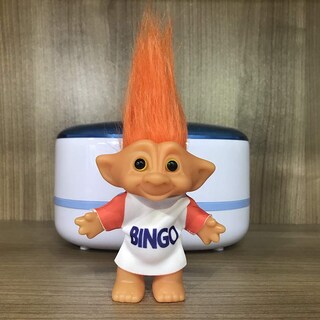 Foto 4 | Muñeca Troll Yintlilocn Vintage Lucky Chromatic 19 Cm Color Naranja - Venta Internacional.