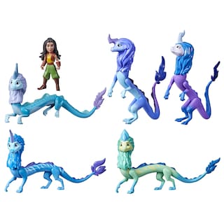 Foto 1 | Set De 6 Figuras De La Familia Sisu Raya Y El Último Dragón - Venta Internacional.