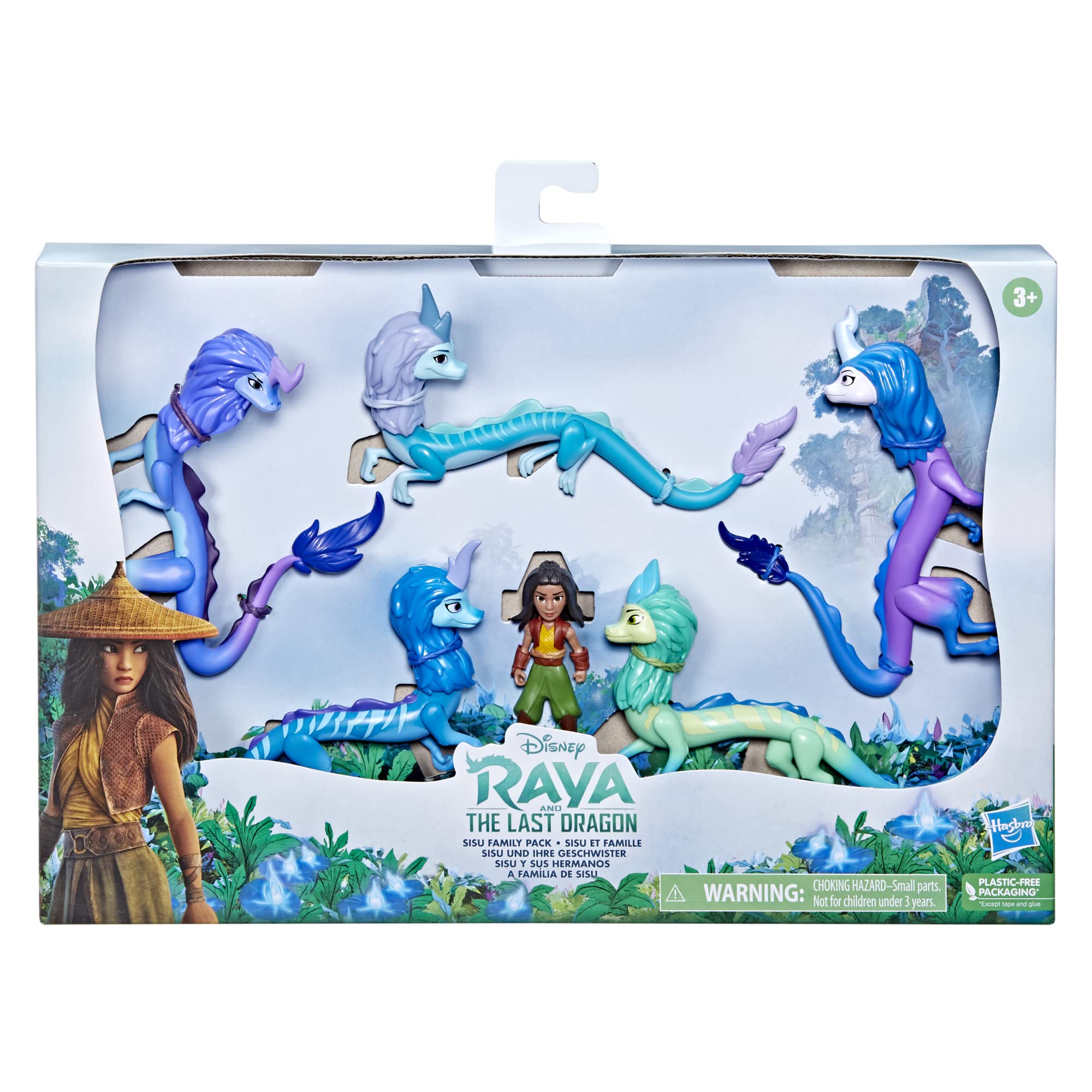 Foto 4 pulgar | Set De 6 Figuras De La Familia Sisu Raya Y El Último Dragón  - Venta Internacional.