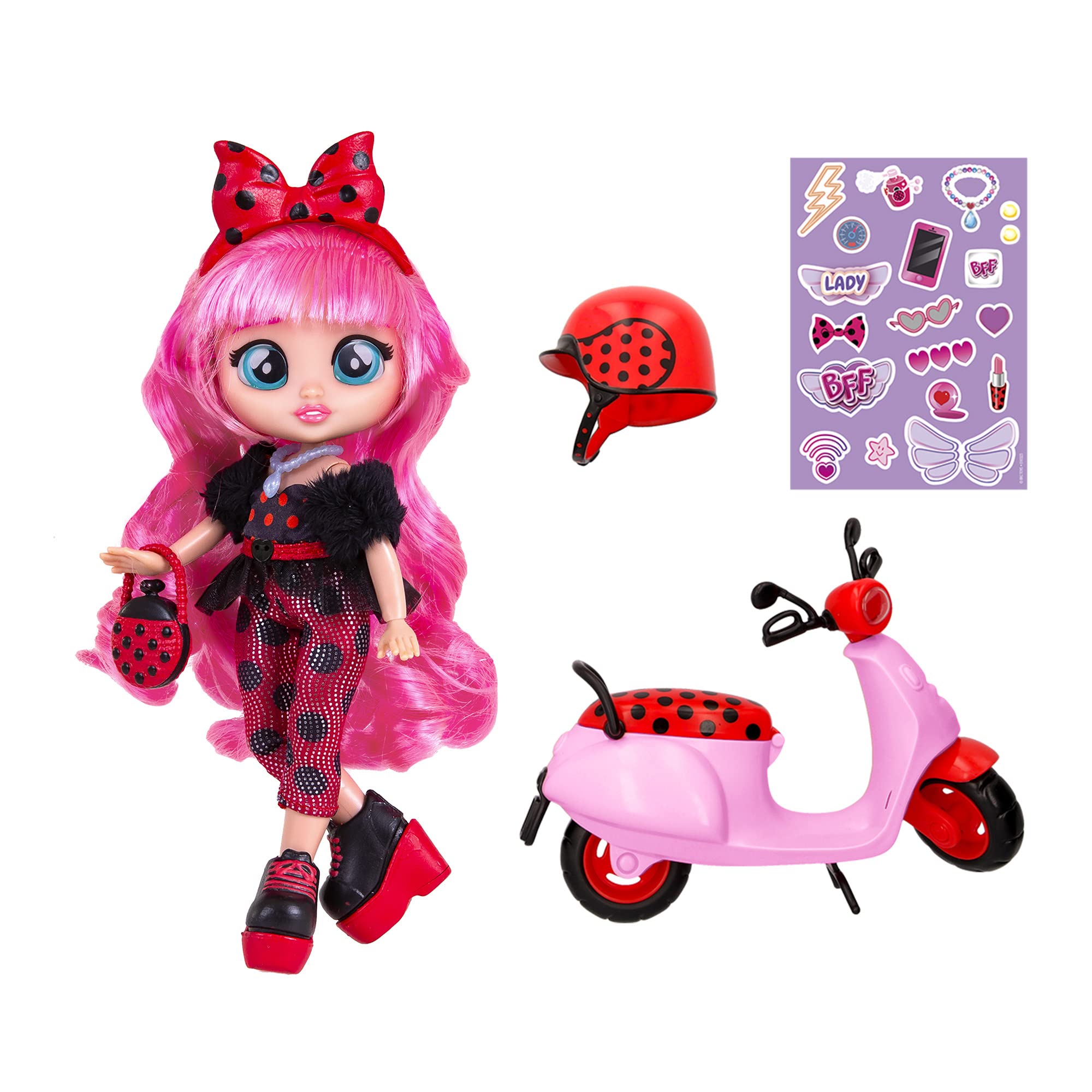Foto 4 pulgar | Muñeca Cry Babies Bff con Scooter - Venta Internacional