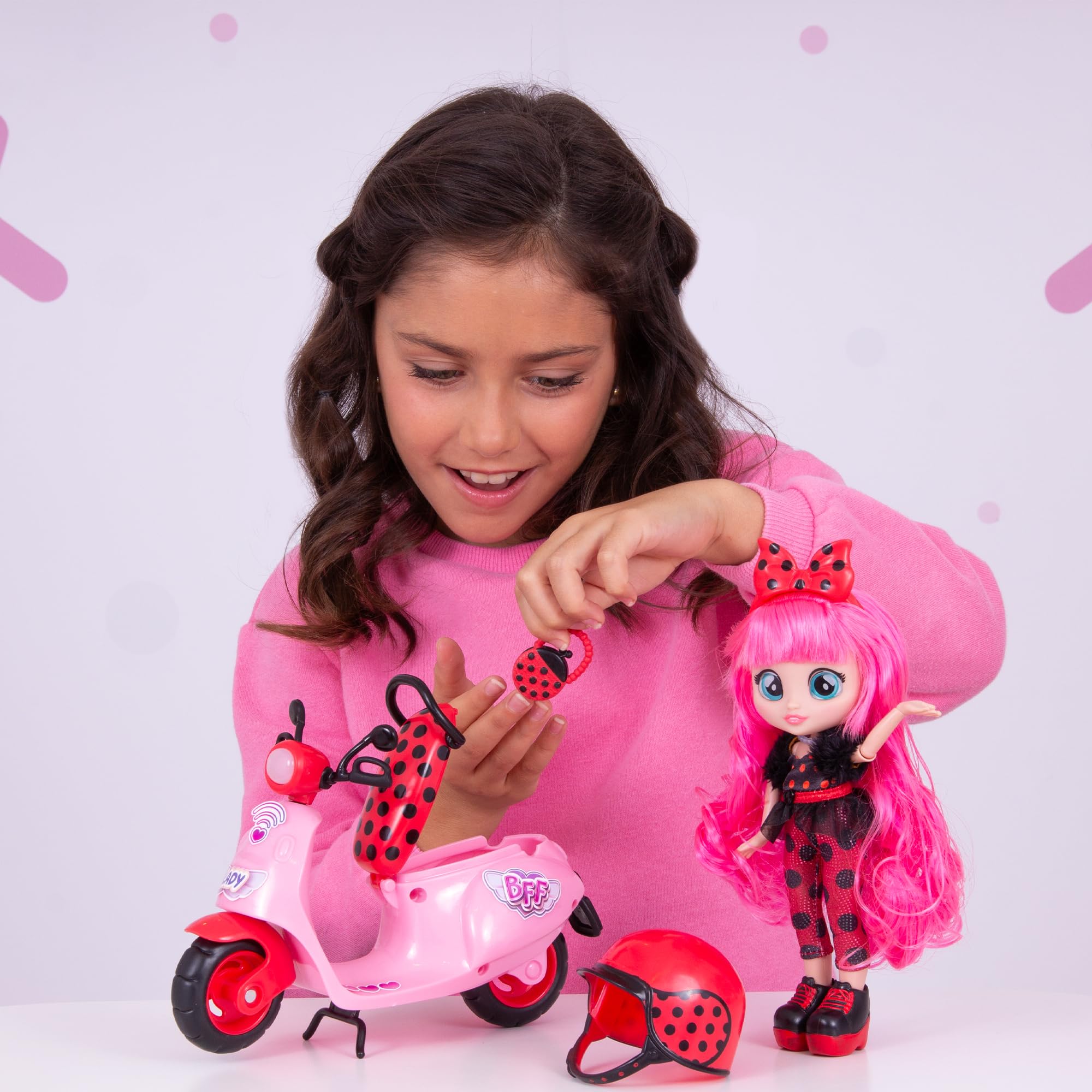 Foto 7 pulgar | Muñeca Cry Babies Bff con Scooter - Venta Internacional