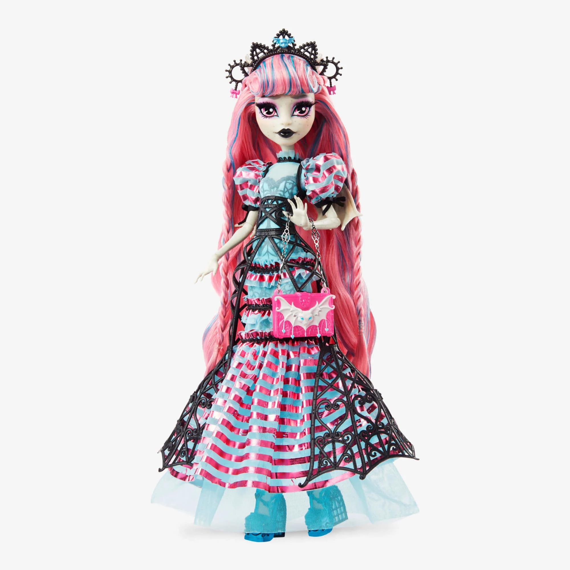 Foto 2 pulgar | Muñeca Monster High Skullector Fang Vote Rochelle Goyle - Venta Internacional