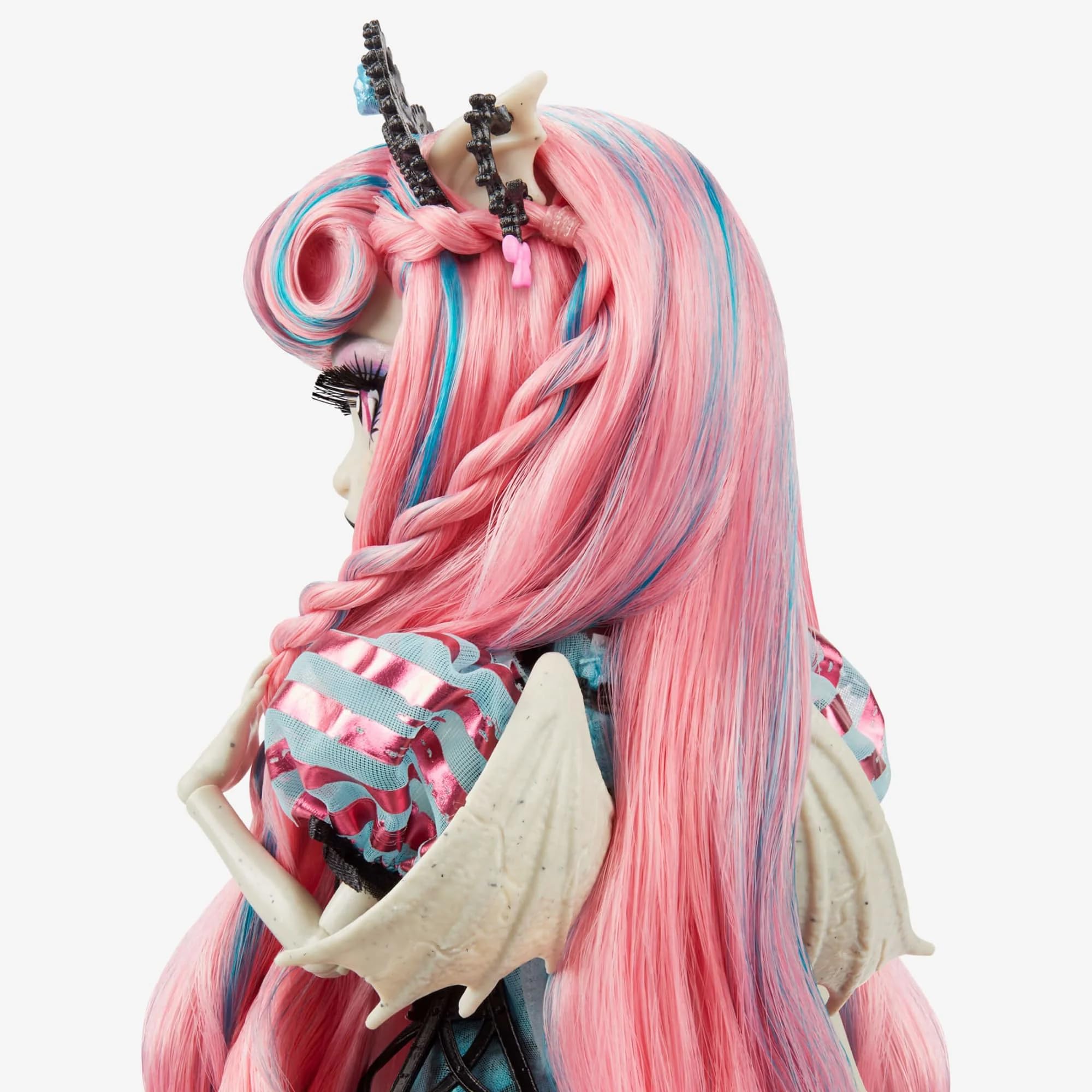 Foto 5 pulgar | Muñeca Monster High Skullector Fang Vote Rochelle Goyle - Venta Internacional