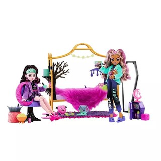 Foto 2 | Set de Juego Monster High Creepover con Draculaura y Clawdeen - Venta Internacional