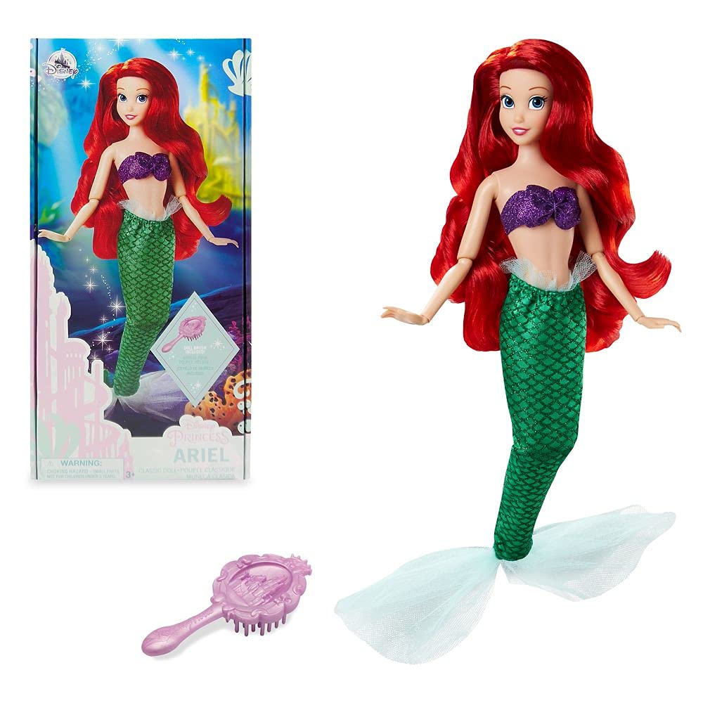 Muñeca Disney Ariel La Sirenita con Cepillo - Venta Internacional