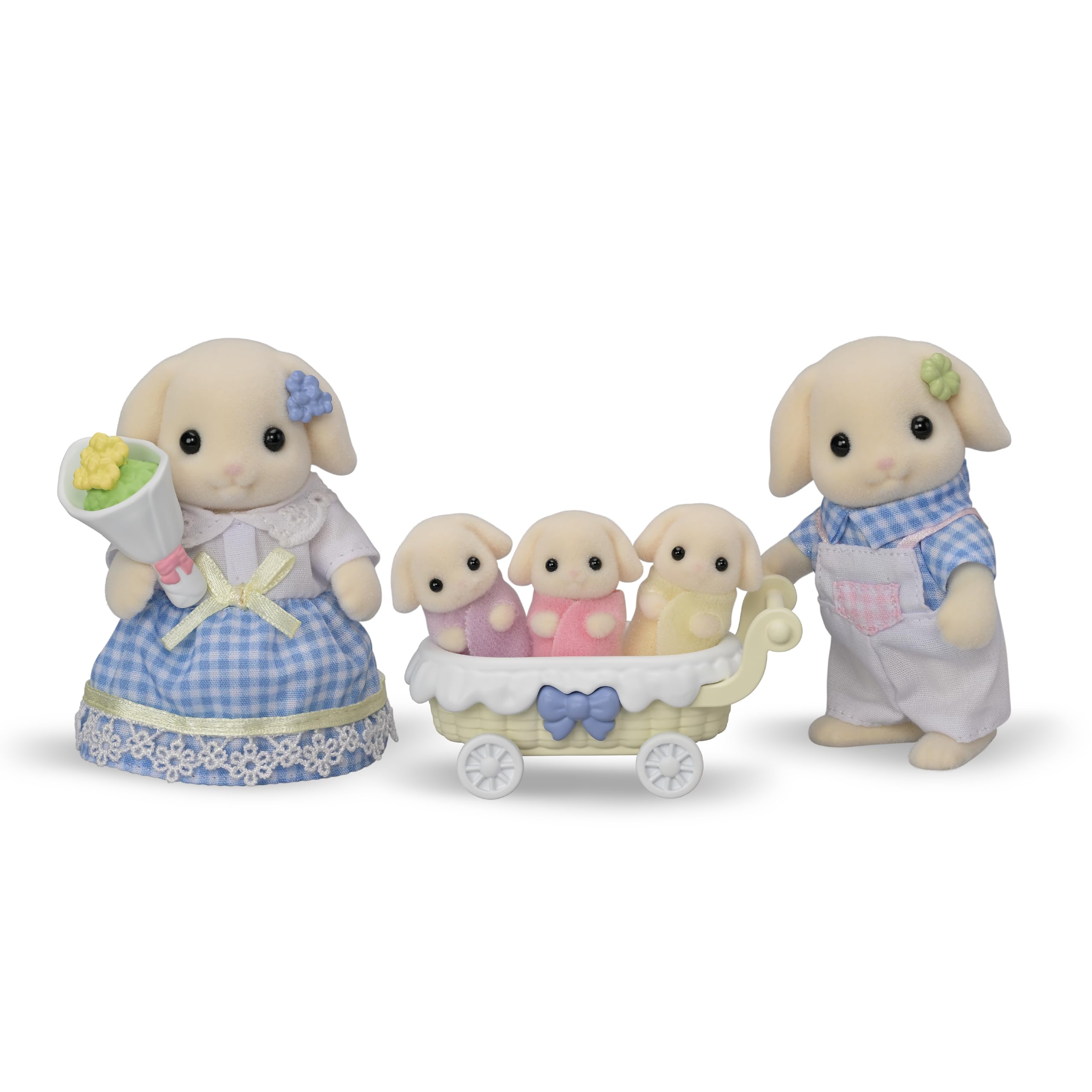 Foto 1 | Figuras de Muñecas Coleccionables Calico Critters Flora Rabbit Family - Venta Internacional