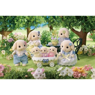 Foto 6 | Figuras de Muñecas Coleccionables Calico Critters Flora Rabbit Family - Venta Internacional