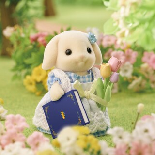 Foto 7 | Figuras de Muñecas Coleccionables Calico Critters Flora Rabbit Family - Venta Internacional