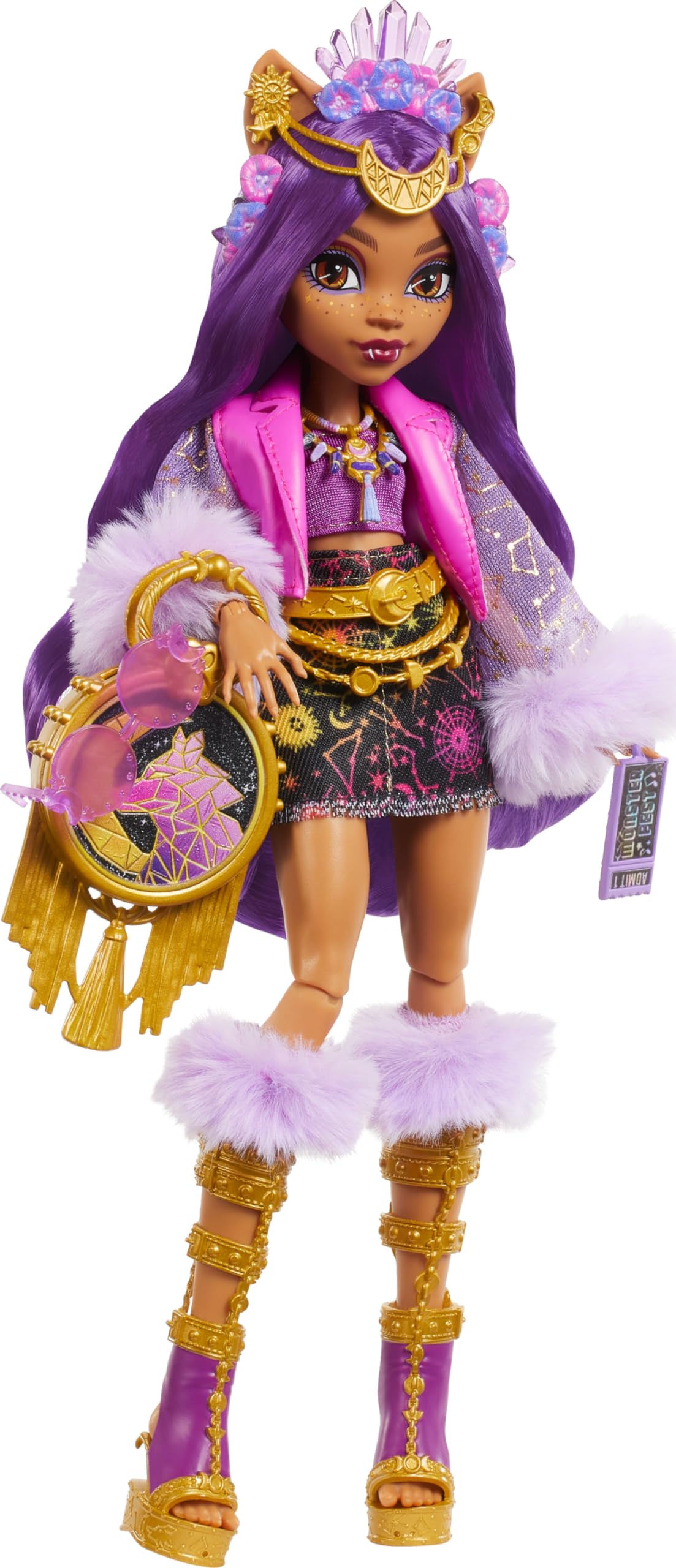 Muñeca Monster High Clawdeen Wolf con Atuendo de Glam Monster Fest - Venta Internacional
