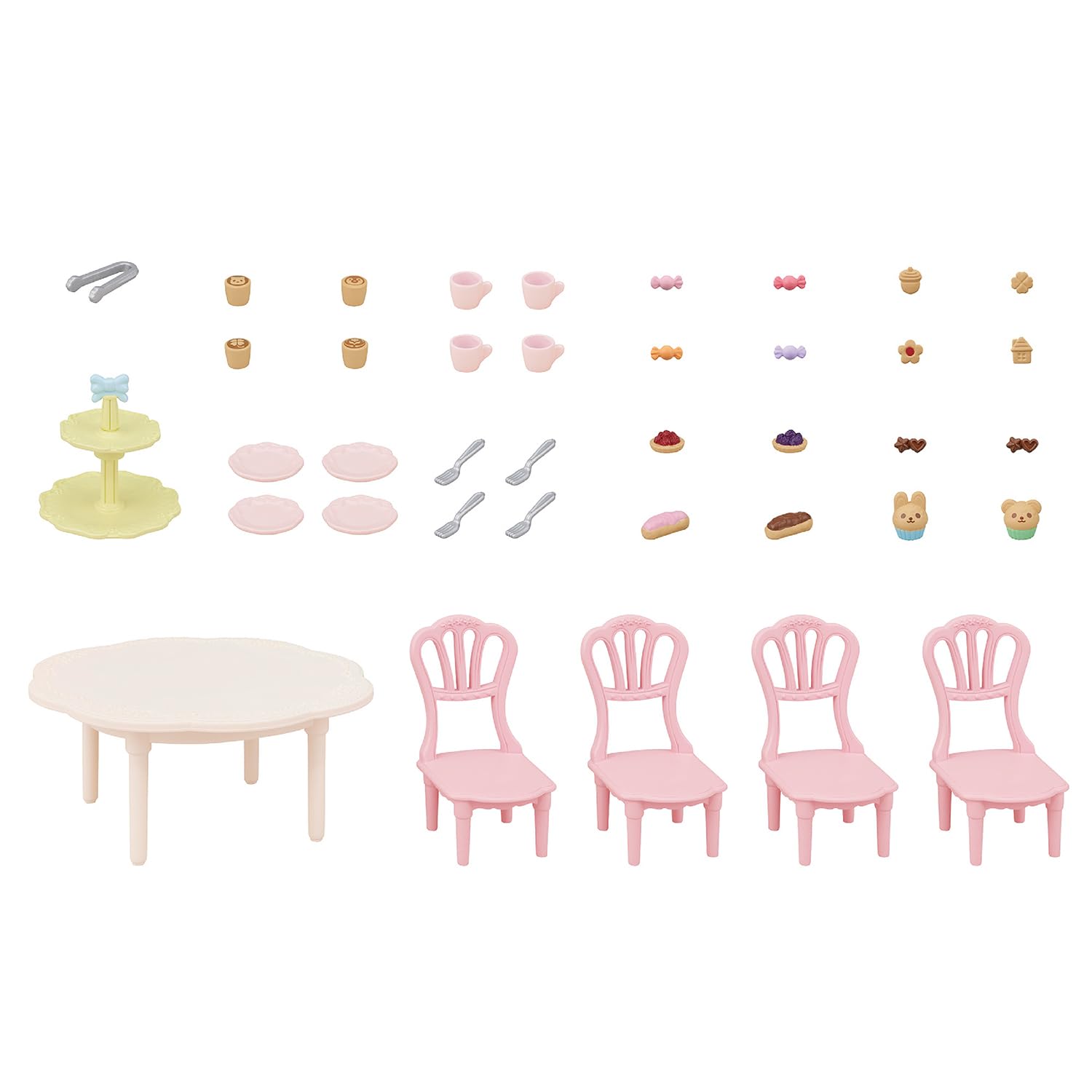 Foto 4 | Set de Fiesta Calico Critters Sweets de Dollhouse Accessories - Venta Internacional