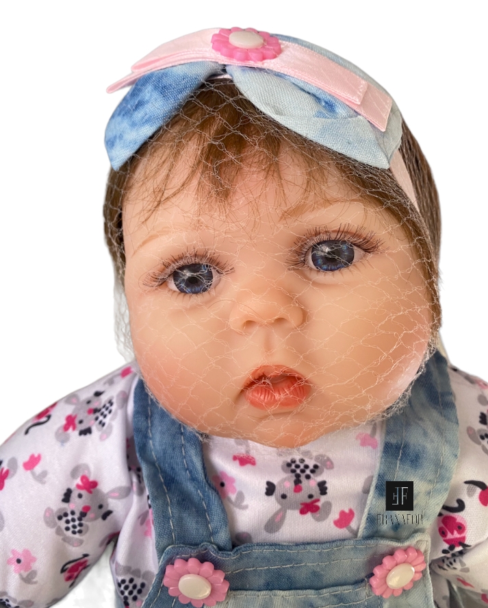 Foto 4 | Muñeca Reborn de Silicona Suave y Realista de 55 cm con Accesorios - Venta Internacional