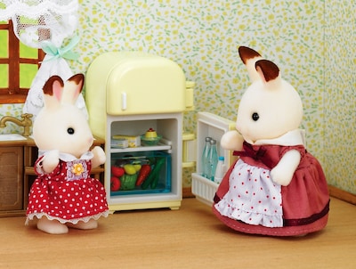 Foto 3 | Set de Muñecas Epoch Sylvanian Families Chocolat Rabbit con Muebles - Venta Internacional