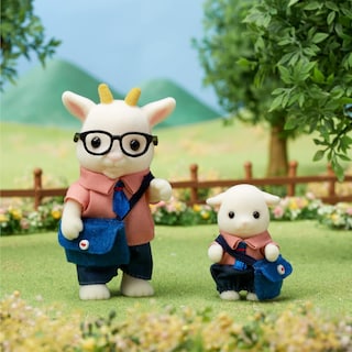 Foto 4 | Figuras de Muñecas Coleccionables Calico Critters Billy Goat Family - Venta Internacional