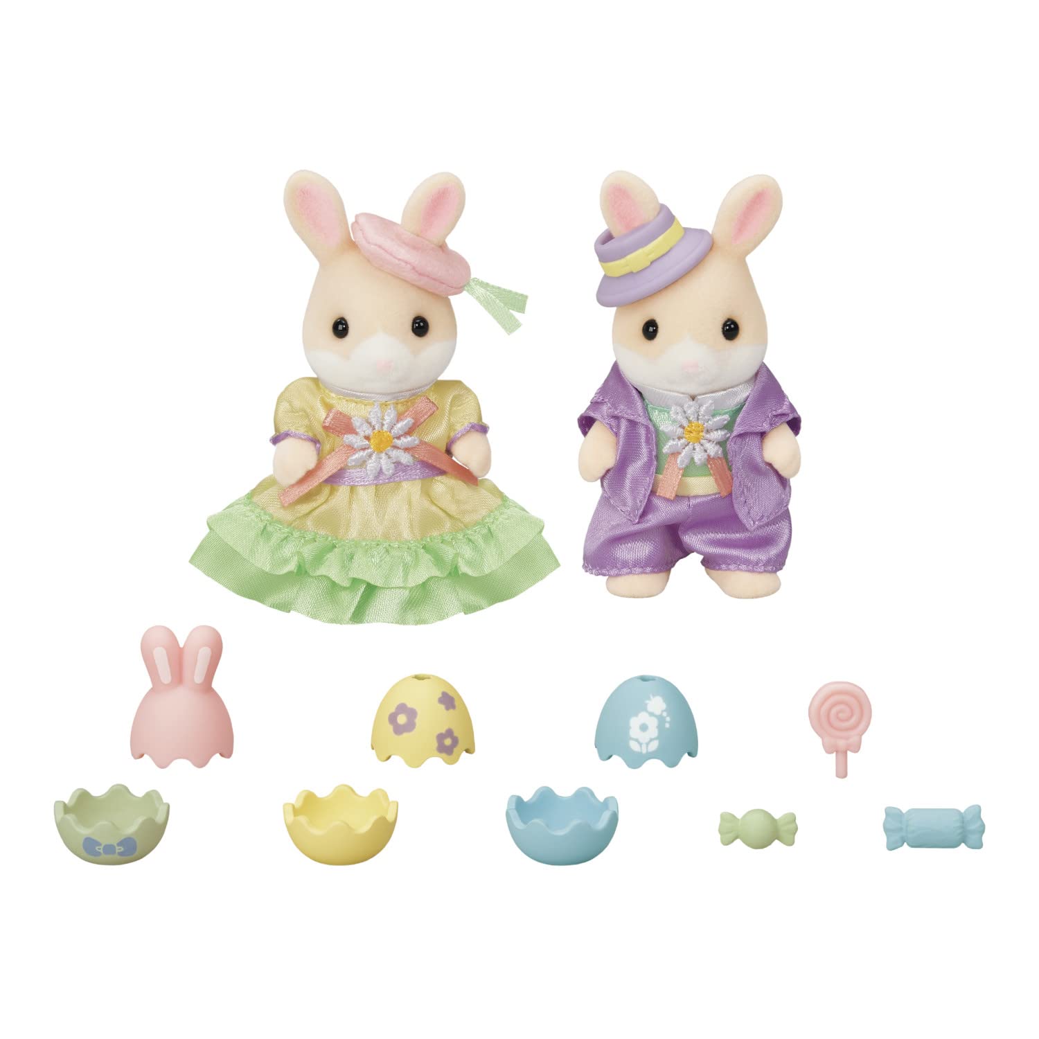Set de Muñecas Calico Critters Celebración de Pascua 2 Figuras - Venta Internacional
