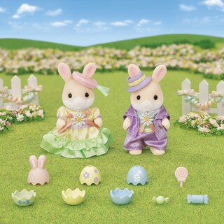 Foto 2 | Set de Muñecas Calico Critters Celebración de Pascua 2 Figuras - Venta Internacional