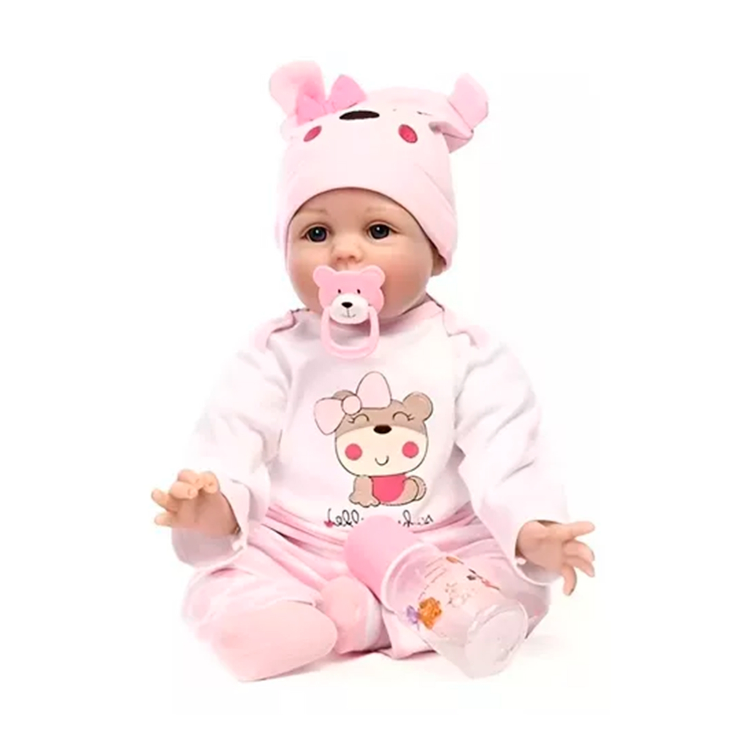 Foto 2 pulgar | Muñeca Reborn Baby de Silicona  55 cm - Venta Internacional