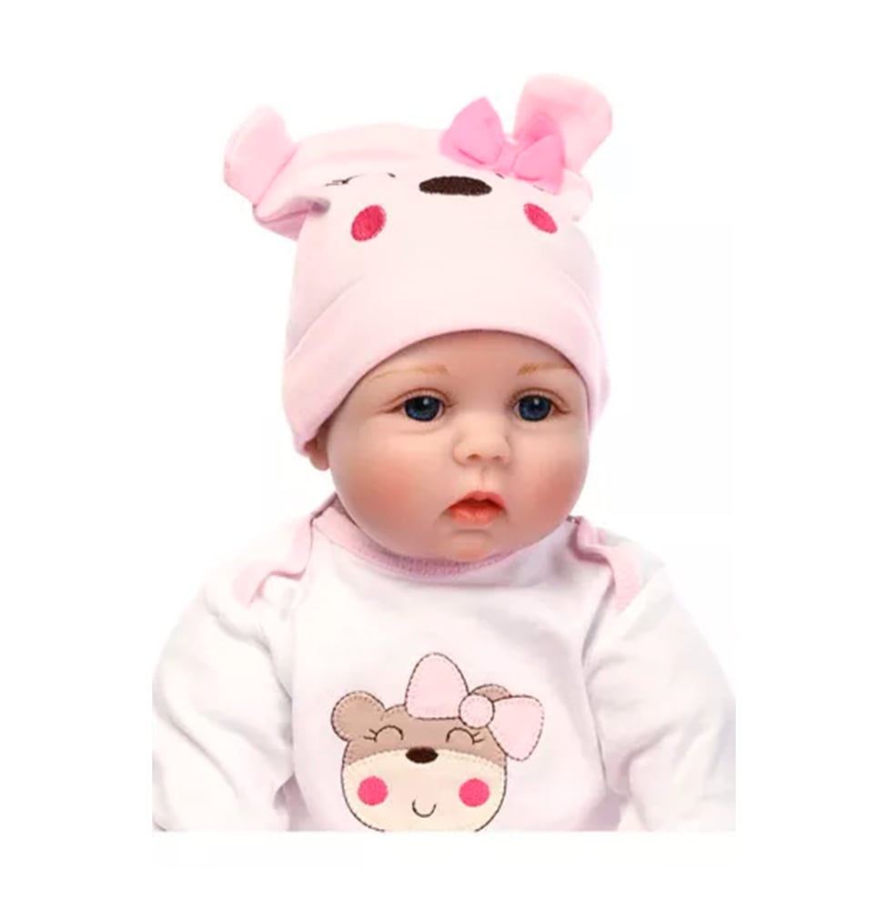 Foto 4 pulgar | Muñeca Reborn Baby de Silicona  55 cm - Venta Internacional