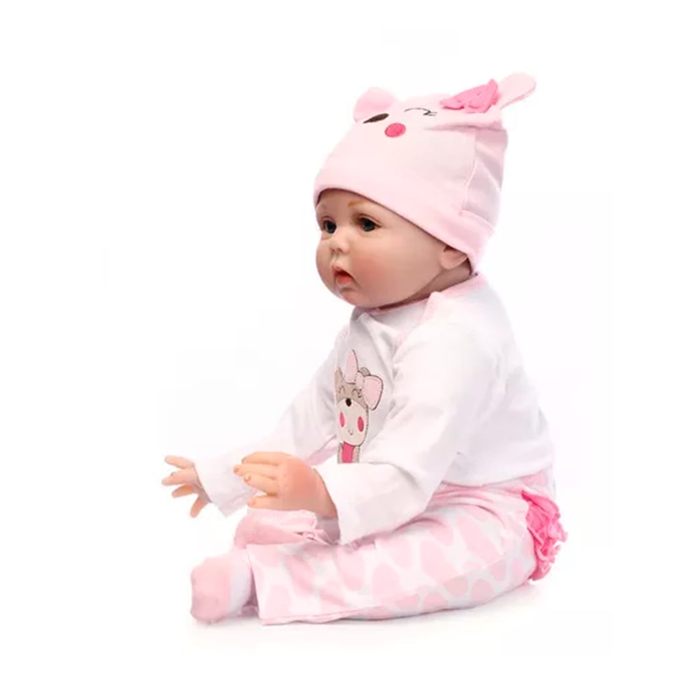 Foto 5 pulgar | Muñeca Reborn Baby de Silicona  55 cm - Venta Internacional