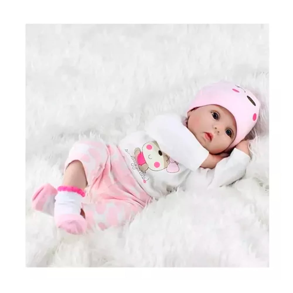 Foto 6 pulgar | Muñeca Reborn Baby de Silicona  55 cm - Venta Internacional