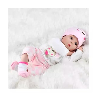 Foto 5 | Muñeca Reborn Baby de Silicona 55 cm - Venta Internacional