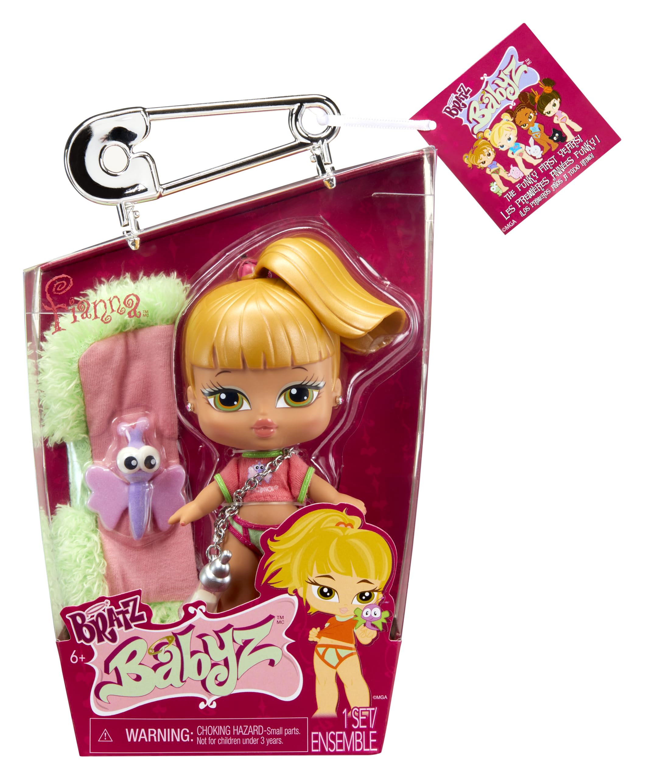 Foto 2 pulgar | Muñeca de Moda Bratz Babyz Fianna con Ropa Real y Mascotas - Venta Internacional